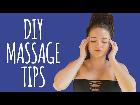 DIY Self Massage for Pure Relaxation, Self Care, How to, Neck Pain, Headaches, Stress Relief