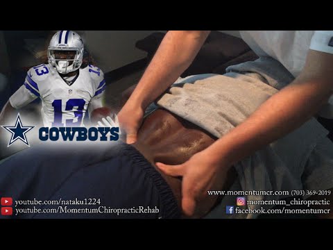 Massage – Sports Therapy on Dallas Cowboys Wide Receiver Lucky Whitehead