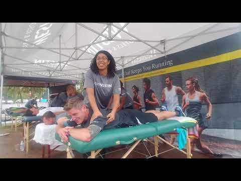 Post Sports Massage . Rock and Roll Marathon 9.17.17
