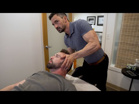 Pro MMA fighter *EXTREME* Neck Pain Massage Treatment | Sports Massage, IASTM, Hypervolt
