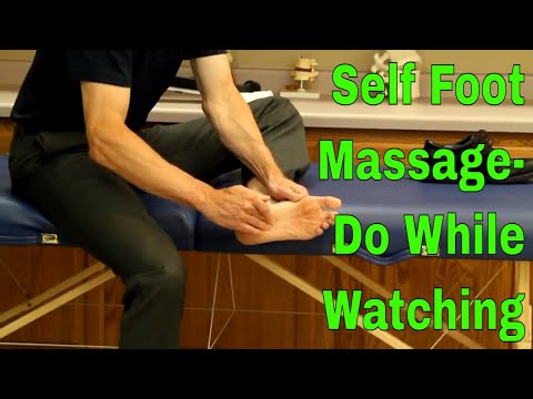 Self Foot Massage- Do While Watching