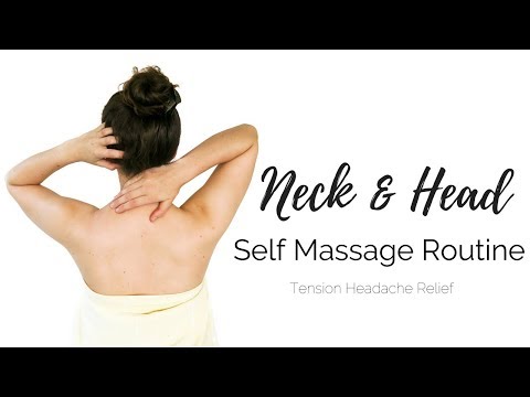 Self Massage Routine | Shoulder, Neck & Head | Tension Headache Relief