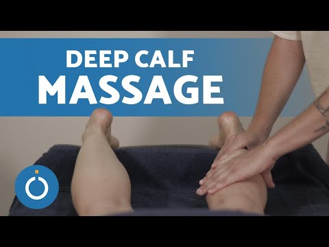 DEEP TISSUE MASSAGE for CALF MUSCLES 🙌 (Tight CALVES)