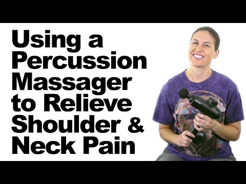 How to Use a Percussion Massage Gun for Shoulder & Neck Pain Relief